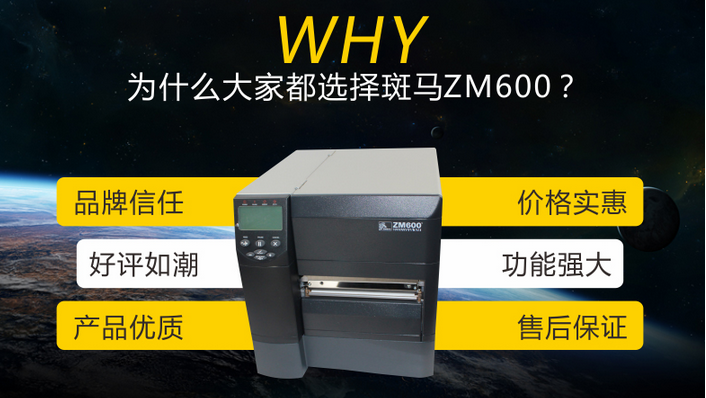 Zebra斑馬ZM600