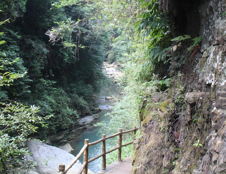 金刀峽棧道