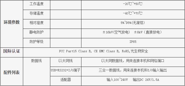 固定式掃碼器NLS-Soldier180參數